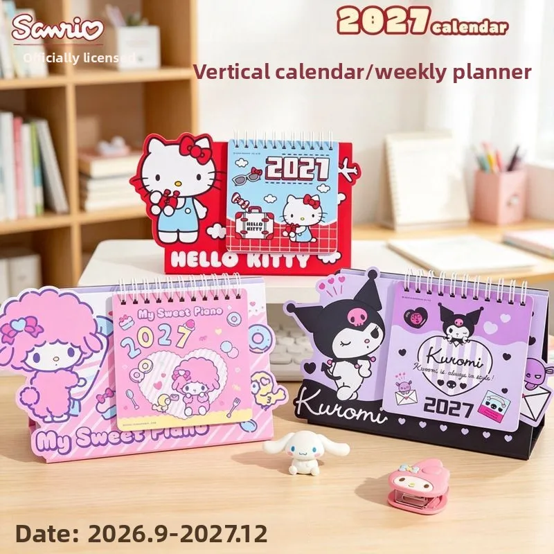 Desk Organizer - 2027 Nowy, modny kalendarz biurkowy z