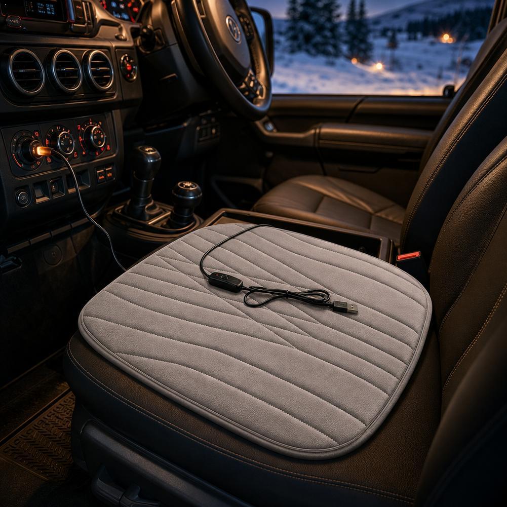 Office Chair Cushion - Podgrzewana poduszka na siedzisko, zasilana przez
