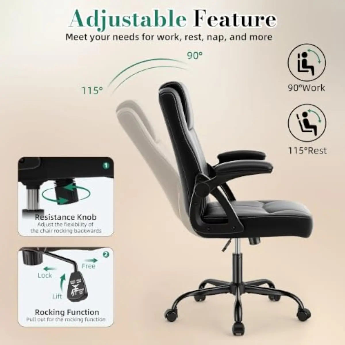 Ergonomiczne krzesło biurowe d – Office Chair recenzja i cena