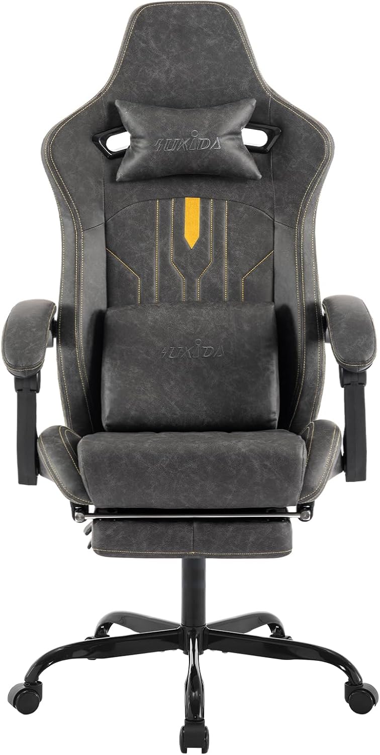 Krzesło do gier z podnóżkiem,  – Office Chair Cushion recenzja i cena