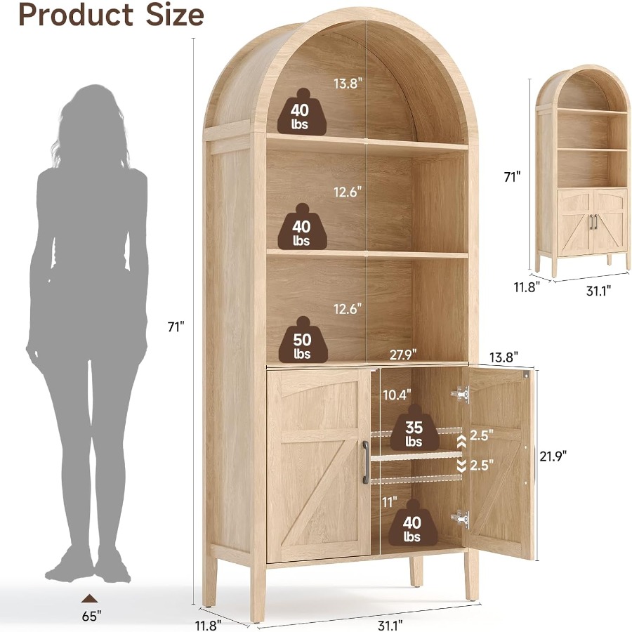 71 – zakrzywiona, modułowa bib – Bookshelf recenzja i cena