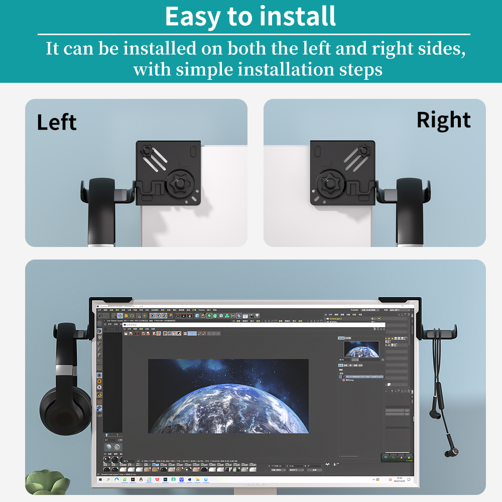 Stojak na słuchawki do monitor – Monitor Stand recenzja i cena